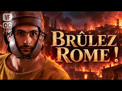 Video Bru?lez Rome ! | avec Karina TESTA, Samuel DUPUY & Hichem ROSTOM | Drame Historique | BSF