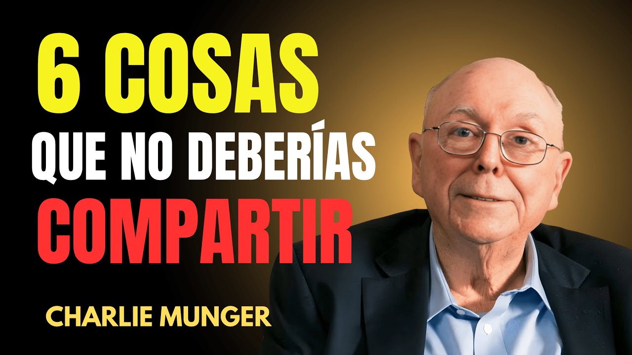 Seis cosas que nunca debes revelar si quieres libertad y apalancamiento a largo plazo | charlie