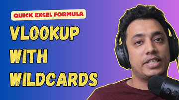 Using Wildcards with VLOOKUP (Partial Lookup)