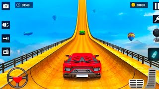 メガランプ・カースタント Androidモバイルゲームプレイ | ランプカーレースゲーム screenshot 5