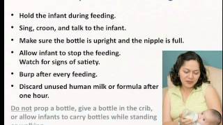 Building A Healthy Start: Module One, Part One: Feeding Infants in Early Childhood Settings