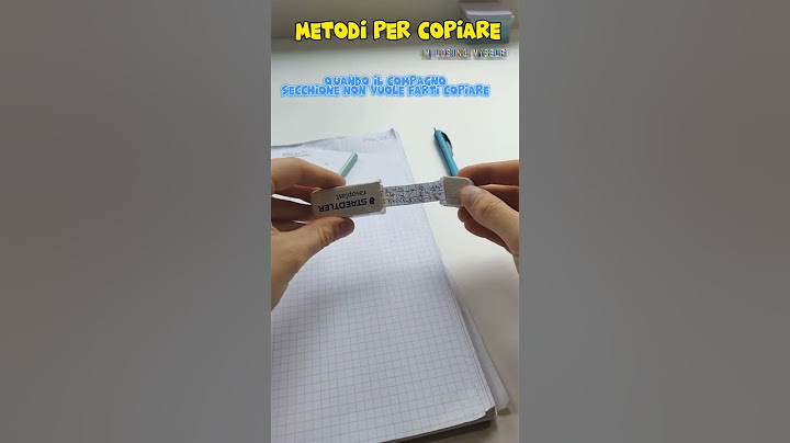 Metodi per Copiare