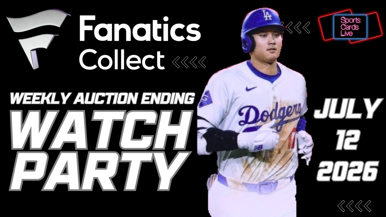 Live Detailed Sports Card Condition & Importance Analyses | Fanatics Collect Weekly Auction #234