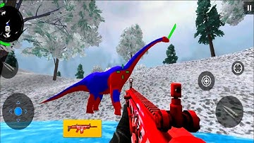 Wild animal hunter 3d dinosaur Hunter game-android gameplay #5 