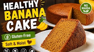 Gluten-Free Barnyard Millet Banana Cake | Eggless | healthy | Soft & Moist screenshot 3