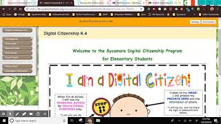 Sycamore Schools K 4 Digital Citizenship screenshot 5