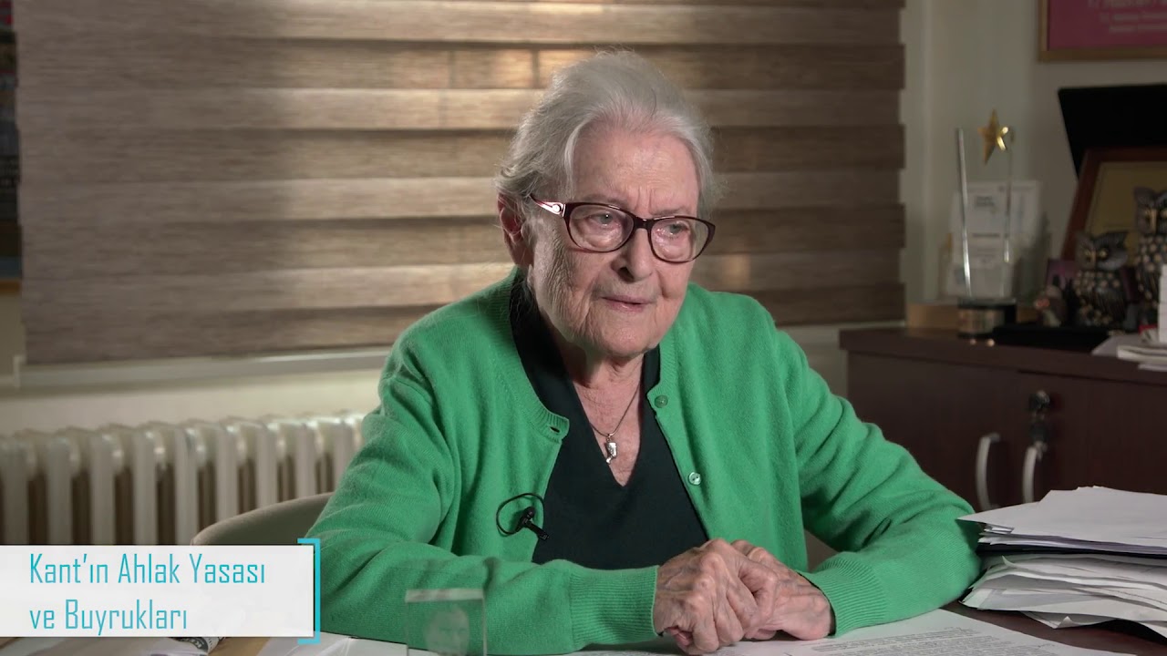 Kant'ın Maksimleri Nedir? Prof. Dr. İoanna Kuçuradi Anlatıyor. | Felsefe Sözlüğü