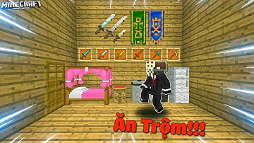 THỬ THÁCH SLENDERMAN TÌM ĐỒ BỊ MẤT NGÀY TẾT TRONG MCPE | Thử Thách SlenderMan