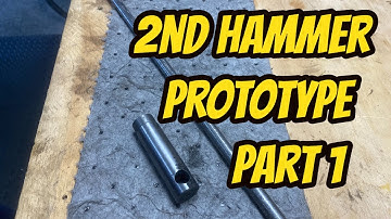 Vevor Mini Lathe MX 400 Part 27.1 - 2nd Hammer Part 1.  My second hammer design. Beginner Project