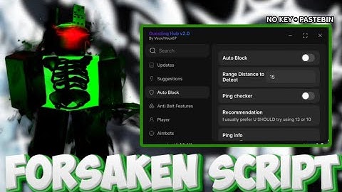 [OP] ⚡️ Forsaken Script Auto Block + Bring All + Auto Fix Gen + No Ban + Aimbot + More | No Key