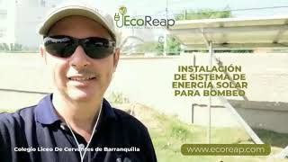 Sistema de energia solar para bomba sumergible 750w