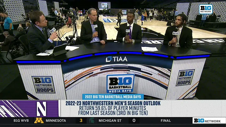 2022 Big Ten Basketball Media Days | Collins, Audi...