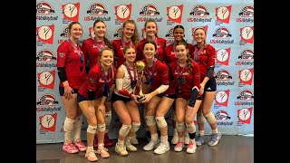 2025 Iowa Qualifying Regionals 16U 1st place Gold bracket Iowa United 161 Elite