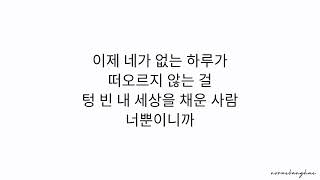 NCT DREAM (엔시티 드림) - 'Bout You (나의소나기) 가사 Hangul Lyrics