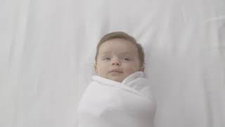 how to swaddle a baby | safe + easy swaddling technique | aden + anais™