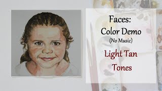 Paint soft tan skin from start to finish -- Full Demo (NO Music) screenshot 5