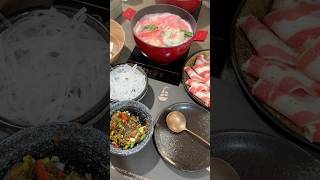 台湾美食 台南火鍋 個人小火鍋😋 #台湾観光 #yummy #Taiwan #台南 #火鍋