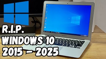 R.I.P. Windows 10 - A Commemorative Installation