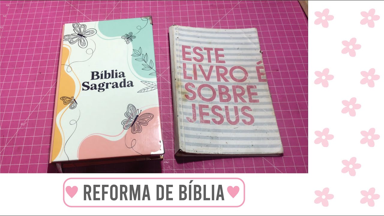 REFORMA DE BÍBLIA I COMO FAZER ? I Larissa Luz
