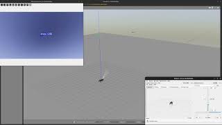 Target image tracking using gimbal camera for quadruped robots.