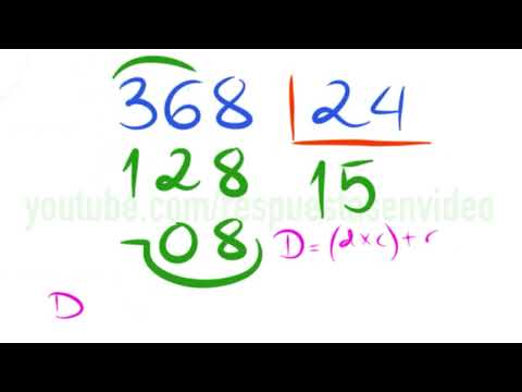 How to divide by 2 digits :: 368 divided by 24