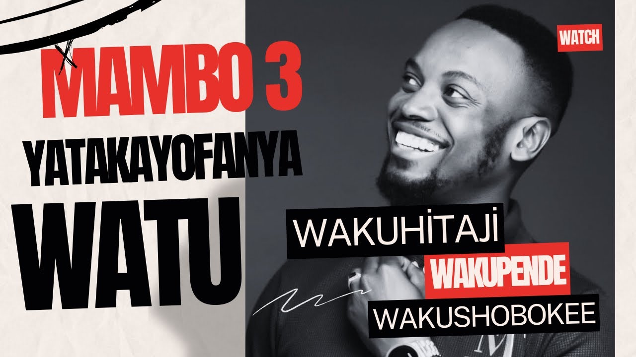 MAMBO 3 YATAKAYOFANYA WAKUPENDE #mapenzi #love #ndoa #uaminifu #upendo