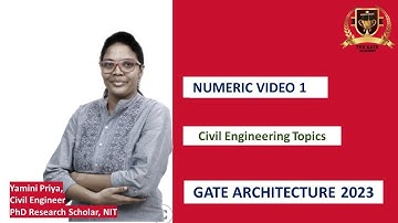GATE ARCHITECTURE 2022 - NUMERIC VIDEO 1