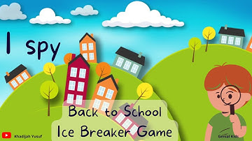 I Spy with My Little Eye | Find the Object Game for kids | School items