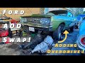 Ford AOD Transmission Swap in my 1968 Torino!! Part 1