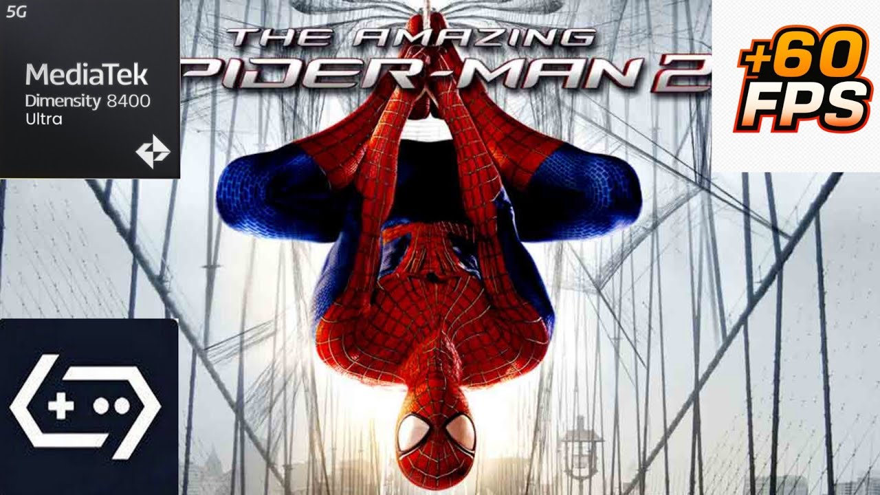تحميل وتشغيل لعبة TheAmazing Spider-Man2 على محاكي Game Hub على هاتف poco x7pro 