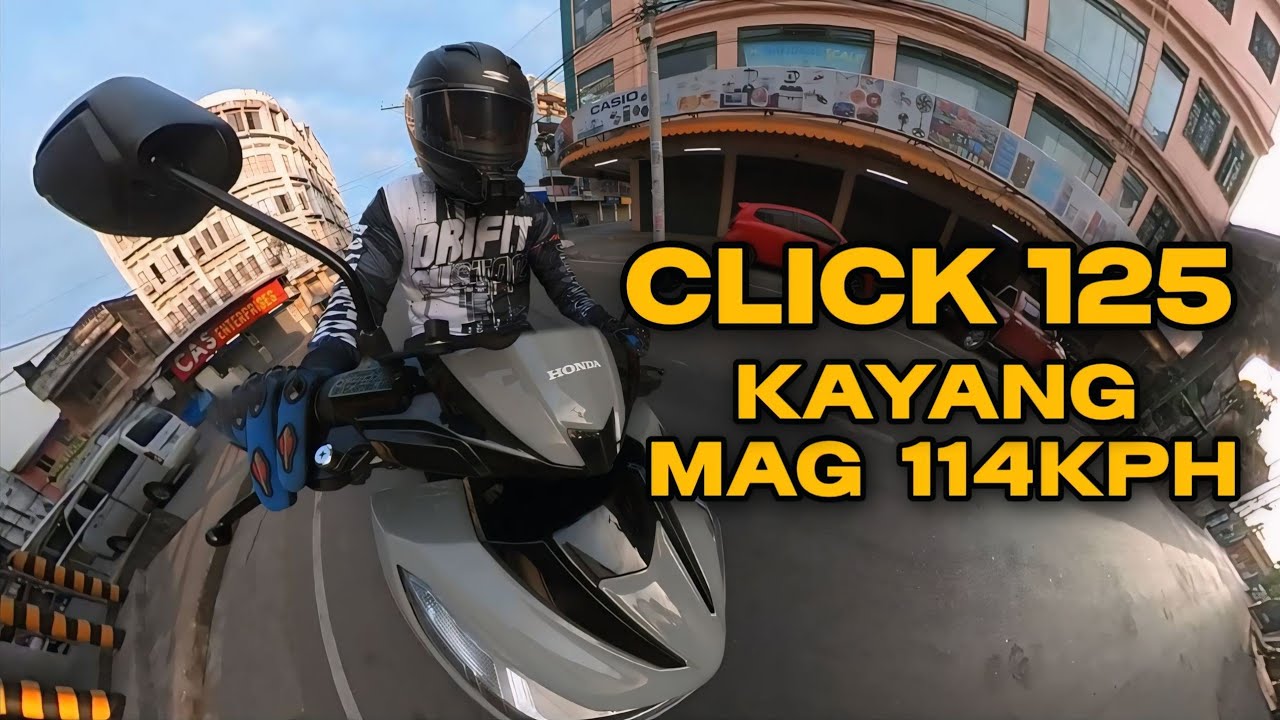 Click 125i Setup 13g Flyball & 1k Center Spring - Gas Consumption Review