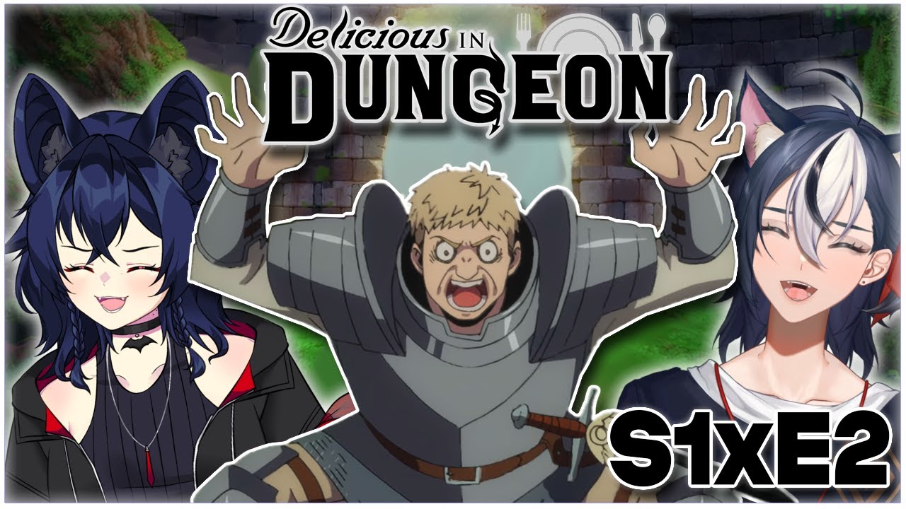 Roast Basilisk / Omelet / Kakiage 🐔🐍 - Dungeon Meshi Ep. 2 Reaction