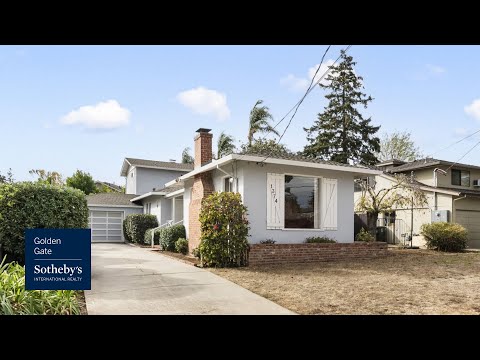 1374 Orange Ave, San Carlos, CA home video tour