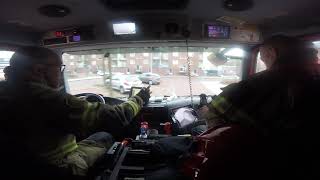 Pieter En Teunis Uit Voor Een Woningbrand In Bos Lommer, Amsterdam.