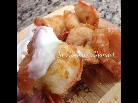 Video Jn Garlic Sea Salt Fried Shrimp - Tom Chien - youtube