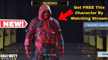 How to Get FREE Special Ops 5 - Deep Vein by Watching Stream in Cod Mobile