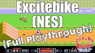 Excitebike NES (Full Playthrough)