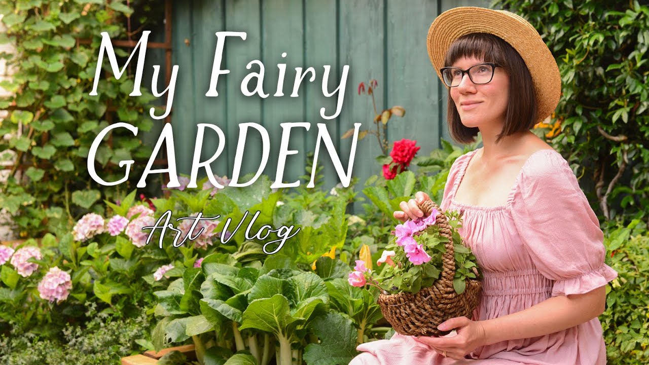 How to attract fairies? DIY Fairy Decorations | Cottagecore Aesthetic Garden | Art Vlog