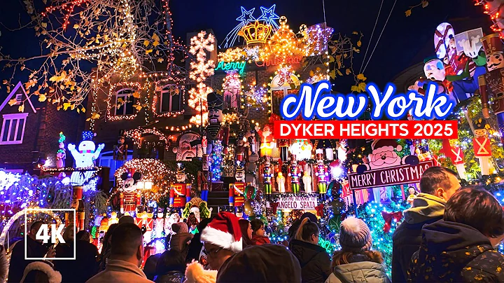 Dyker Heights Christmas Lights in Brooklyn New York Christmas 2025