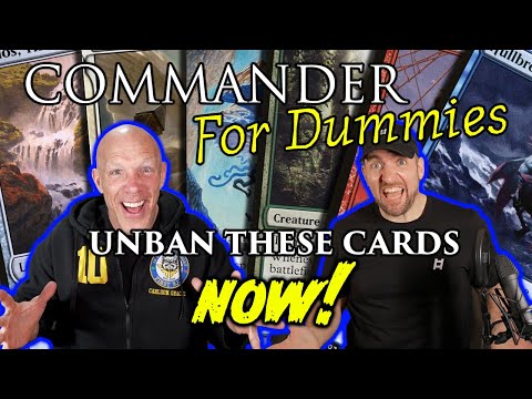 10 Cards we think will be UNBANNED in Commander - EDH
