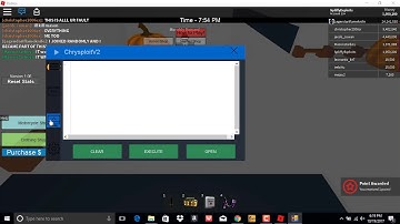 NEW ROBLOX HACK CHRYSPLOITv2 (WORKING) LUA C EXECUTOR & JAILBREAK, APOC & DESTRUCTION (20 OCT)
