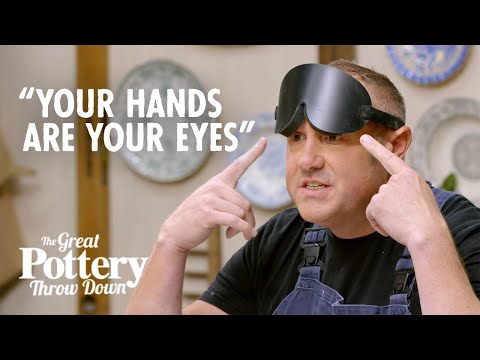Video thumbnail: Blindfolded pottery?! | The Great Pottery Throw Down from The Great Pottery Throw Down