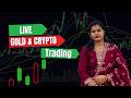 Crypto live trading | Gold live trading | Btc live | Live trading #Btc #Btclive #Cryptolive # gold
