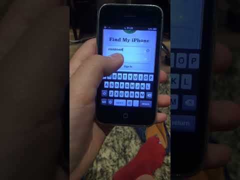 Find my IPhone working on IPhone 3GS 🤣