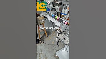 lip balms one color pad printing machine with IR drying tunnel