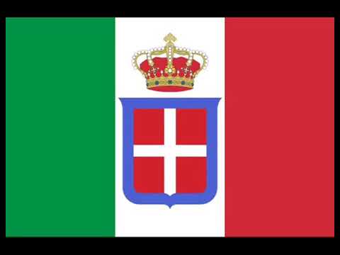 イタリア王国国歌 Marcia Reale D Ordinanza 王室行進曲 歌詞付きver 1861 1946 Anthem Of Kingdom Of Italy Vocal Ver Youtube