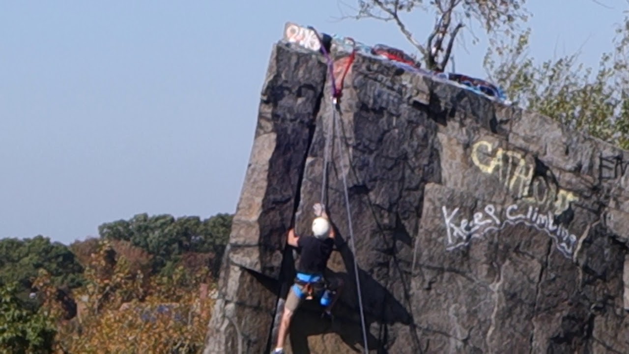 Rock Climbing at Quincy Quarries, Part 2 YouTube