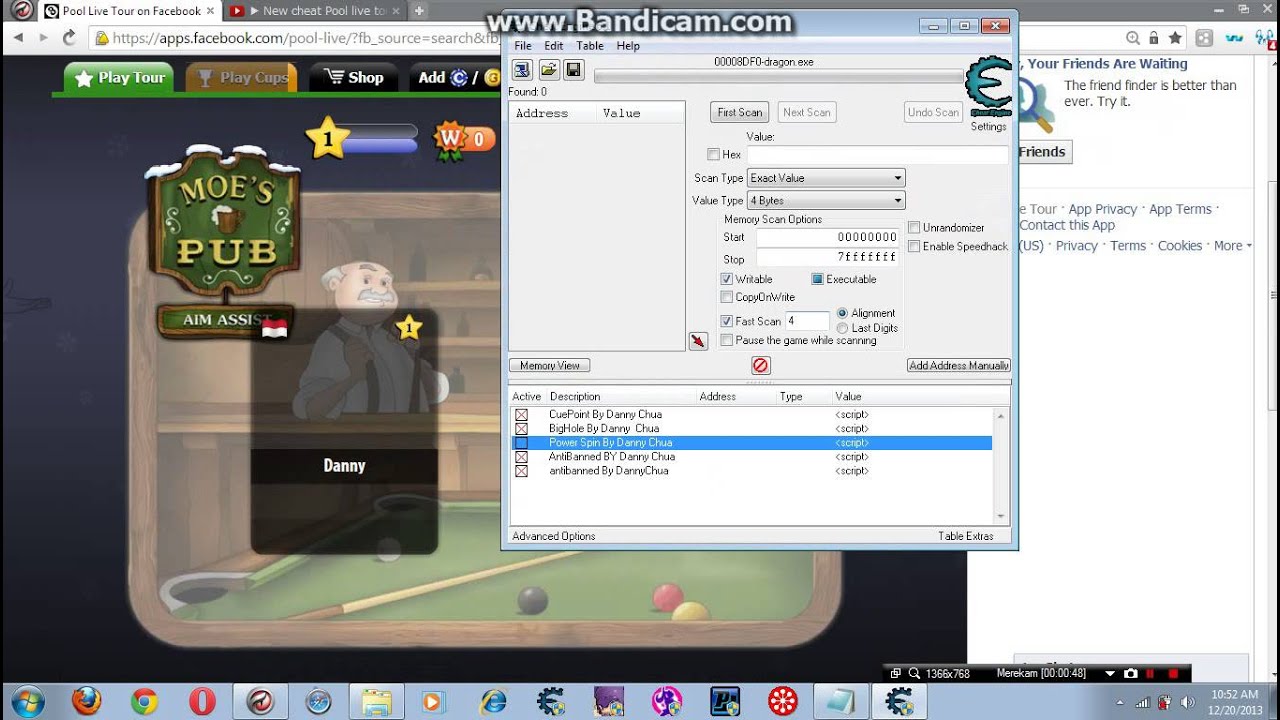 Stepom Pool Cheat New cheat pool live tour 20/12/2013 - YouTube