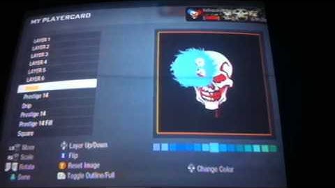 How to make a scary clown emblem