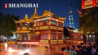 Download Lagu Shanghai Night Walk 2025: The Bund → Yuyuan Bazaar Light Show 4K HDR (Best Route) MP3